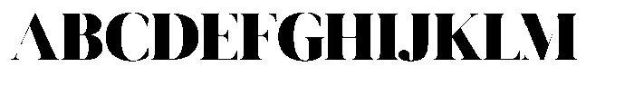 Novalux Black Font UPPERCASE