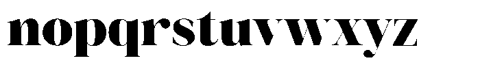 Novalux Black Font LOWERCASE