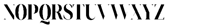 Novalux Bold Condensed Font UPPERCASE