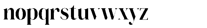 Novalux Bold Condensed Font LOWERCASE