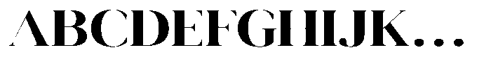 Novalux Bold Expanded Font UPPERCASE