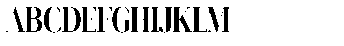Novalux Bold Extra Condensed Font UPPERCASE