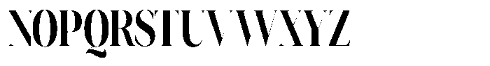 Novalux Bold Extra Condensed Font UPPERCASE