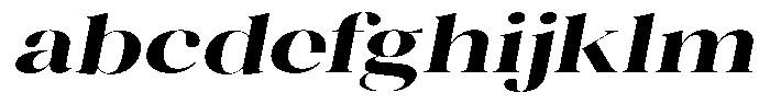 Novalux Bold Extra Exp Italic FONT