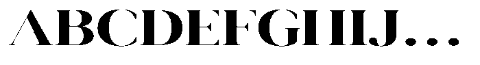 Novalux Bold Extra Expanded Font UPPERCASE