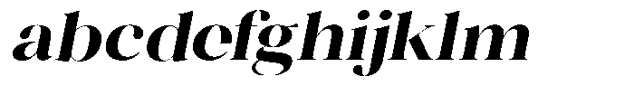 Novalux Bold Sem Exp Italic FONT
