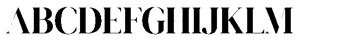 Novalux Bold Semi Condensed Font UPPERCASE