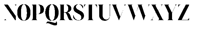 Novalux Bold Semi Condensed Font UPPERCASE