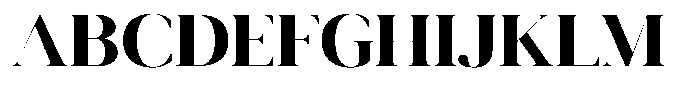 Novalux Bold Semi Expanded Font UPPERCASE