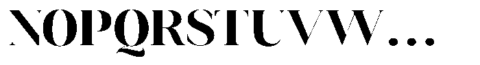 Novalux Bold Semi Expanded Font UPPERCASE