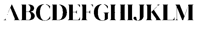 Novalux Bold Font UPPERCASE