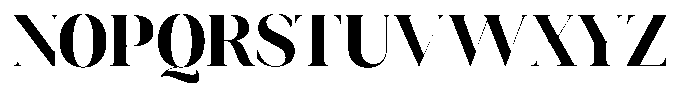 Novalux Bold Font UPPERCASE