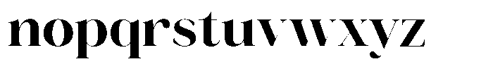 Novalux Bold Font LOWERCASE