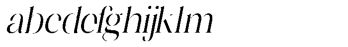 Novalux Condensed Italic FONT