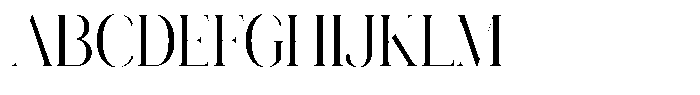Novalux Condensed Font UPPERCASE