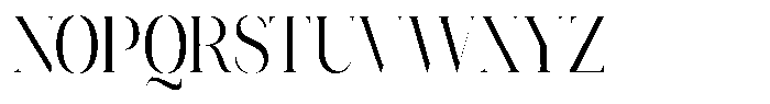 Novalux Condensed Font UPPERCASE