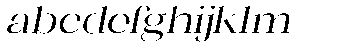 Novalux Expanded Italic FONT