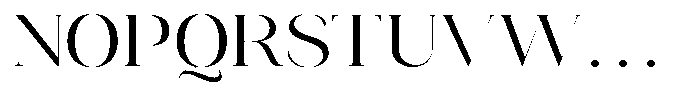 Novalux Expanded Font UPPERCASE
