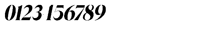 Novalux Extra Bold Condensed Italic Font OTHER CHARS