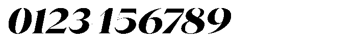 Novalux Extra Bold Exp Italic Font OTHER CHARS