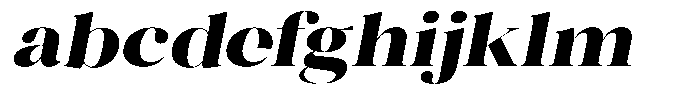 Novalux Extra Bold Exp Italic FONT