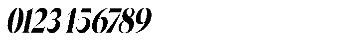 Novalux Extra Bold Extra Condensed Italic Font OTHER CHARS