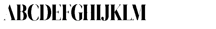 Novalux Extra Bold Extra Condensed Font UPPERCASE