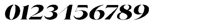 Novalux Extra Bold Extra Exp Italic Font OTHER CHARS