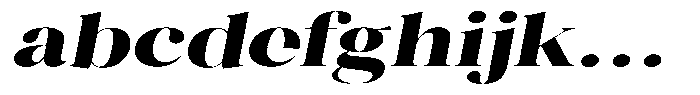 Novalux Extra Bold Extra Exp Italic FONT