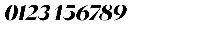 Novalux Extra Bold Italic Font OTHER CHARS