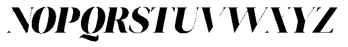 Novalux Extra Bold Italic Font UPPERCASE