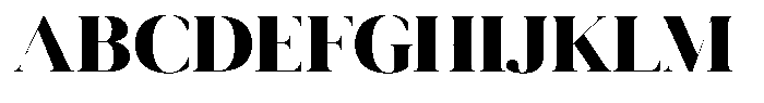 Novalux Extra Bold Semi Expanded Font UPPERCASE