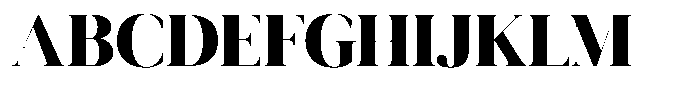 Novalux Extra Bold Font UPPERCASE