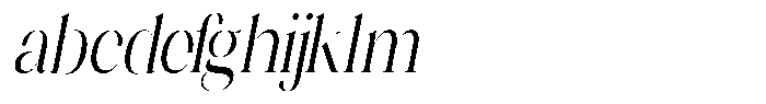 Novalux Extra Condensed Italic FONT