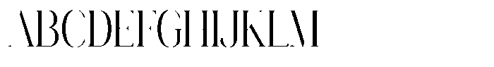 Novalux Extra Condensed Font UPPERCASE