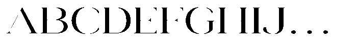 Novalux Extra Expanded Font UPPERCASE