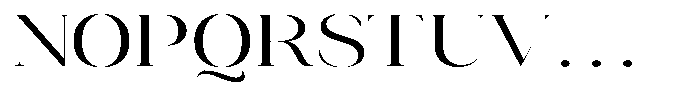 Novalux Extra Expanded Font UPPERCASE