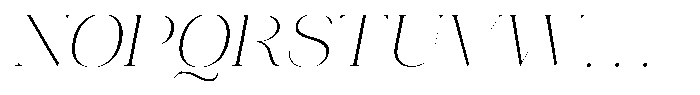 Novalux Extra Light Exp Italic Font UPPERCASE