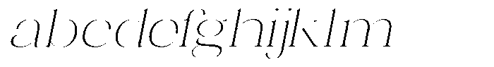 Novalux Extra Light Exp Italic FONT