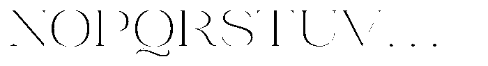 Novalux Extra Light Extra Exp Font UPPERCASE