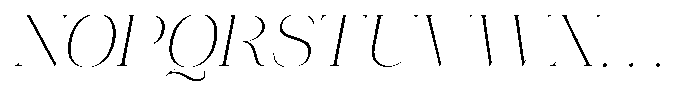 Novalux Extra Light Sem Exp Italic Font UPPERCASE