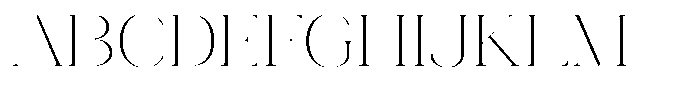 Novalux Extra Light Sem Exp Font UPPERCASE