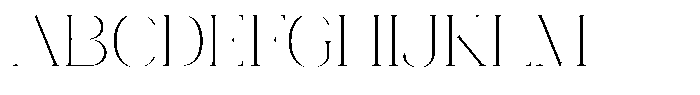 Novalux Extra Light Font UPPERCASE