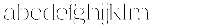 Novalux Extra Light FONT