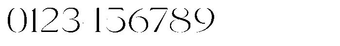 Novalux Light Expanded Font OTHER CHARS