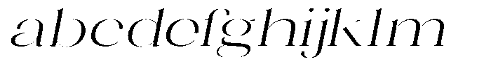 Novalux Light Extra Exp Italic FONT