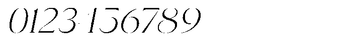 Novalux Light Italic Font OTHER CHARS