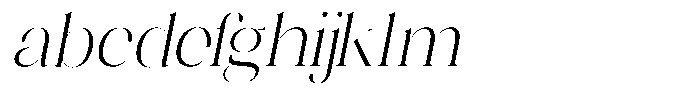 Novalux Light Semi Condensed Italic FONT