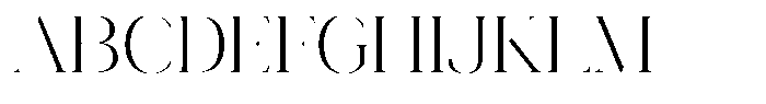 Novalux Light Font UPPERCASE