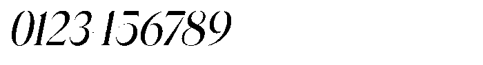 Novalux Medium Condensed Italic Font OTHER CHARS